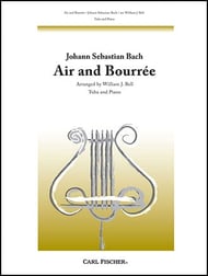 AIR AND BOURREE TUBA SOLO EPRINT cover